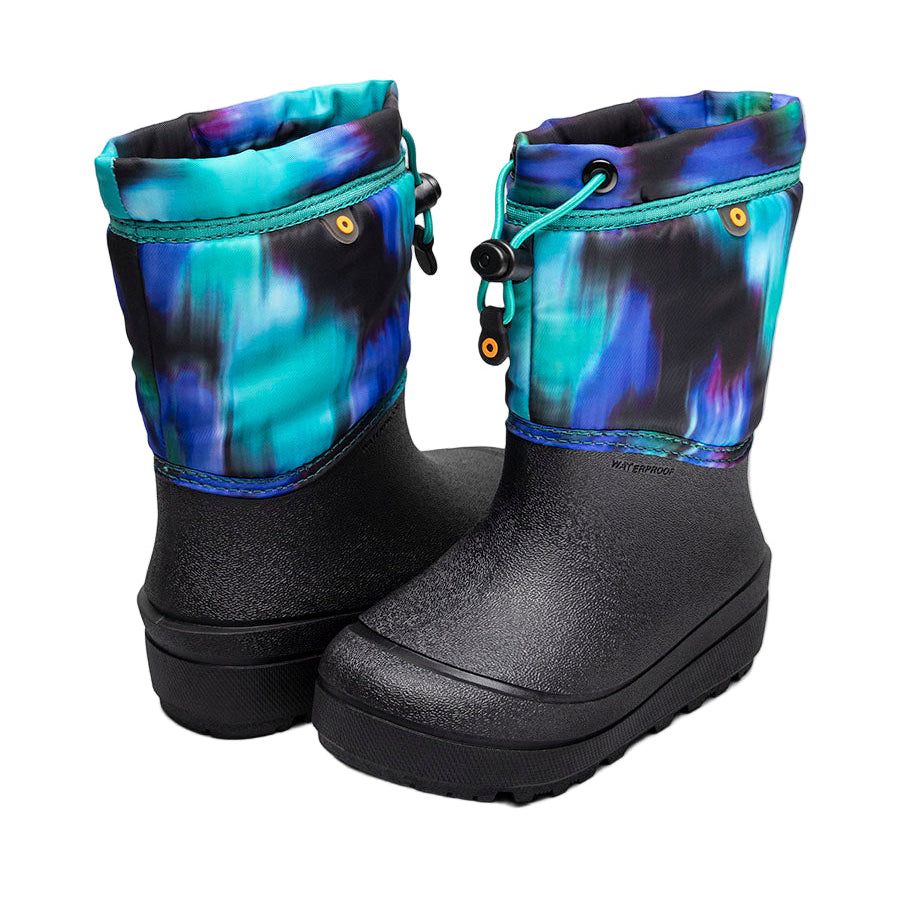 Snow Shell Boots - Cosmic Forest Black Multi (Size 10c-7Y)