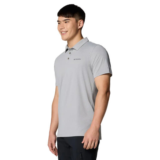 Men's Tech Trail Utility Polo (Columbia Grey)