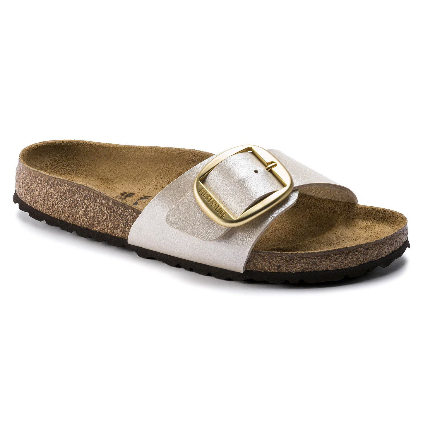Madrid Big Buckle BF Graceful Pearl White Narrow