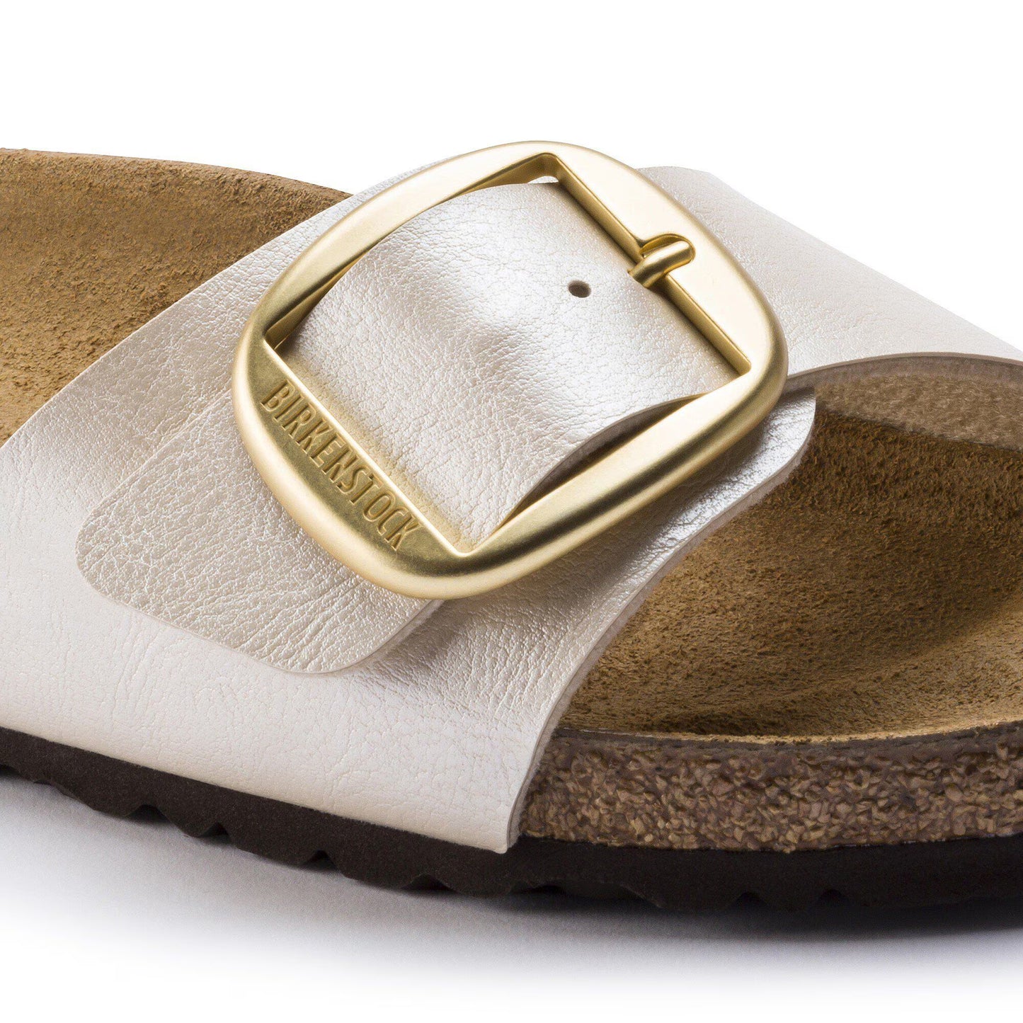 Madrid Big Buckle BF Graceful Pearl White Narrow