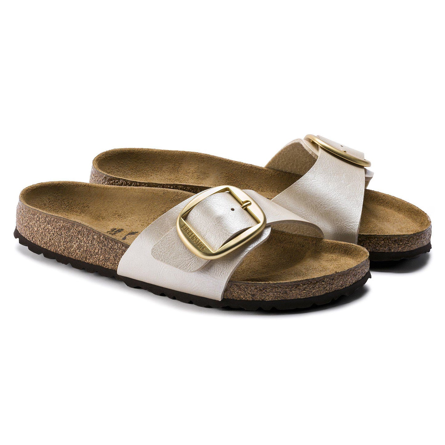 Madrid Big Buckle BF Graceful Pearl White Narrow