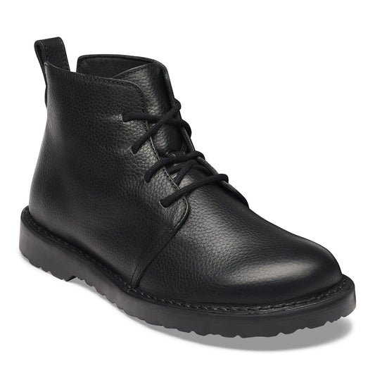 Women's Birkenstock Uppsala Mid Leather Boots Black
