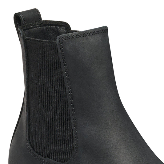 Birkenstock Highwood Oiled Leather Boots Black