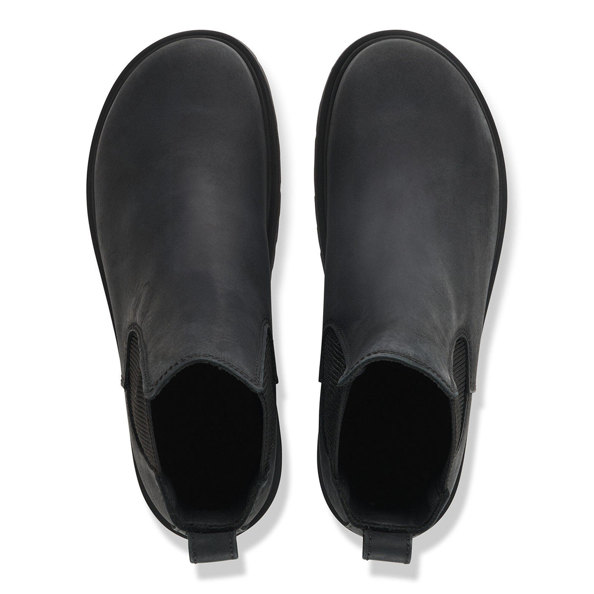 Birkenstock Highwood Oiled Leather Boots Black