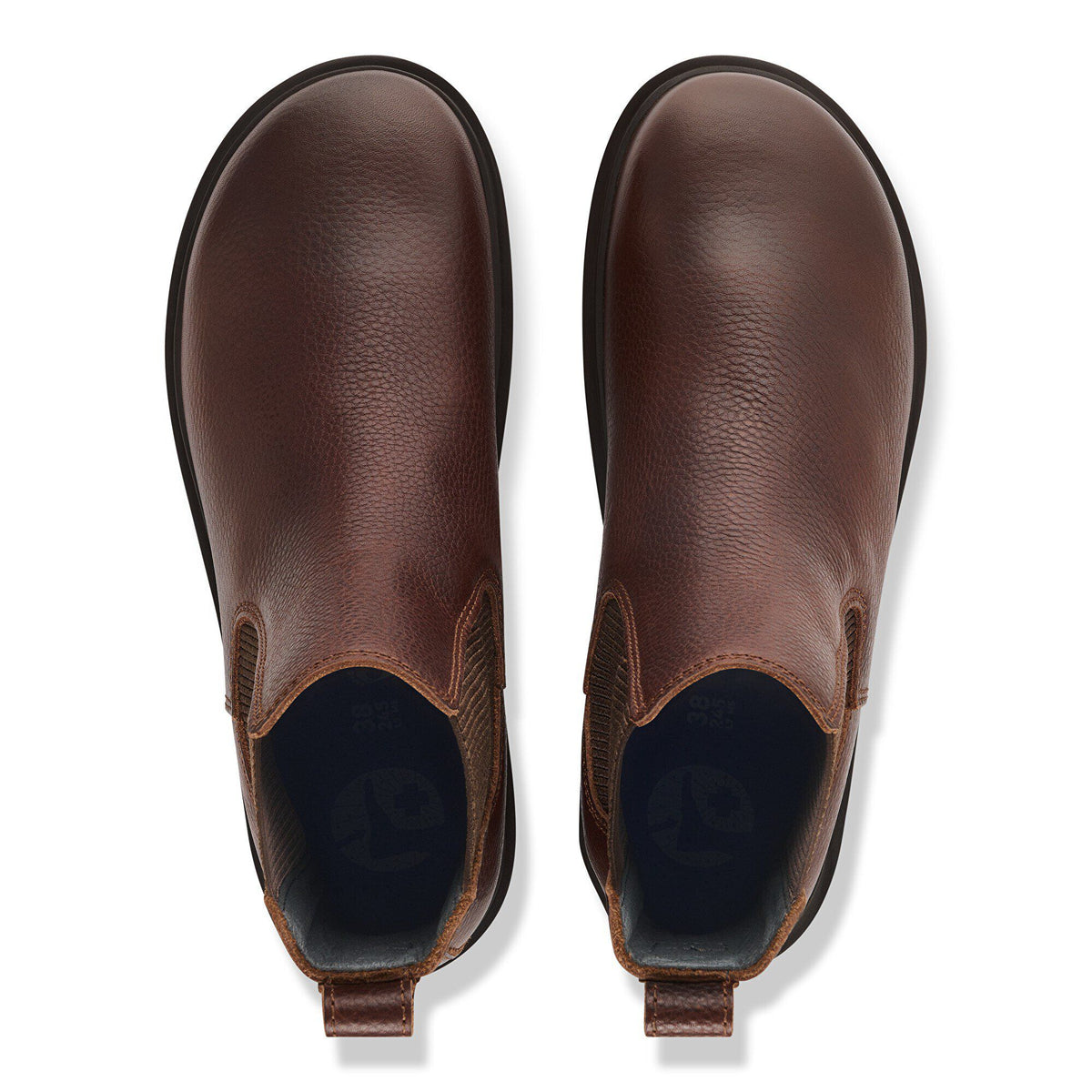 Birkenstock Highwood Oiled Leather Boots Chocolate