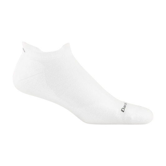 Men's Run No Show Tab Ultra Lightweight Running w/Cushion White (1039)