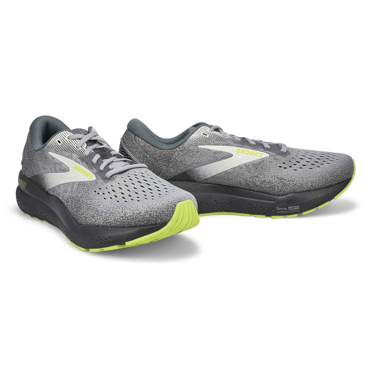 Men's Ghost 16 Primer/Grey/Lime (Neutral/Cushion)