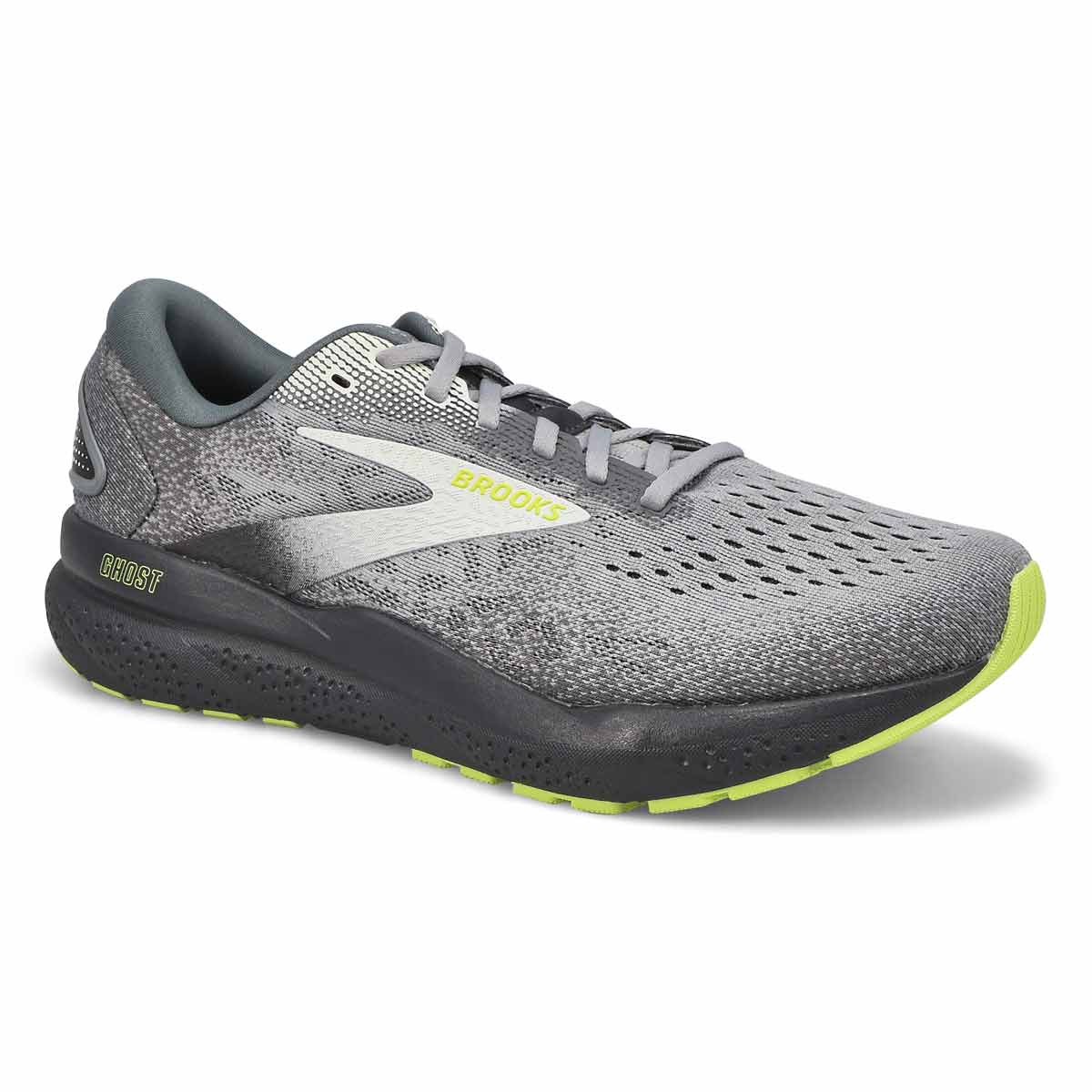 Men's Ghost 16 Primer/Grey/Lime (Neutral/Cushion)