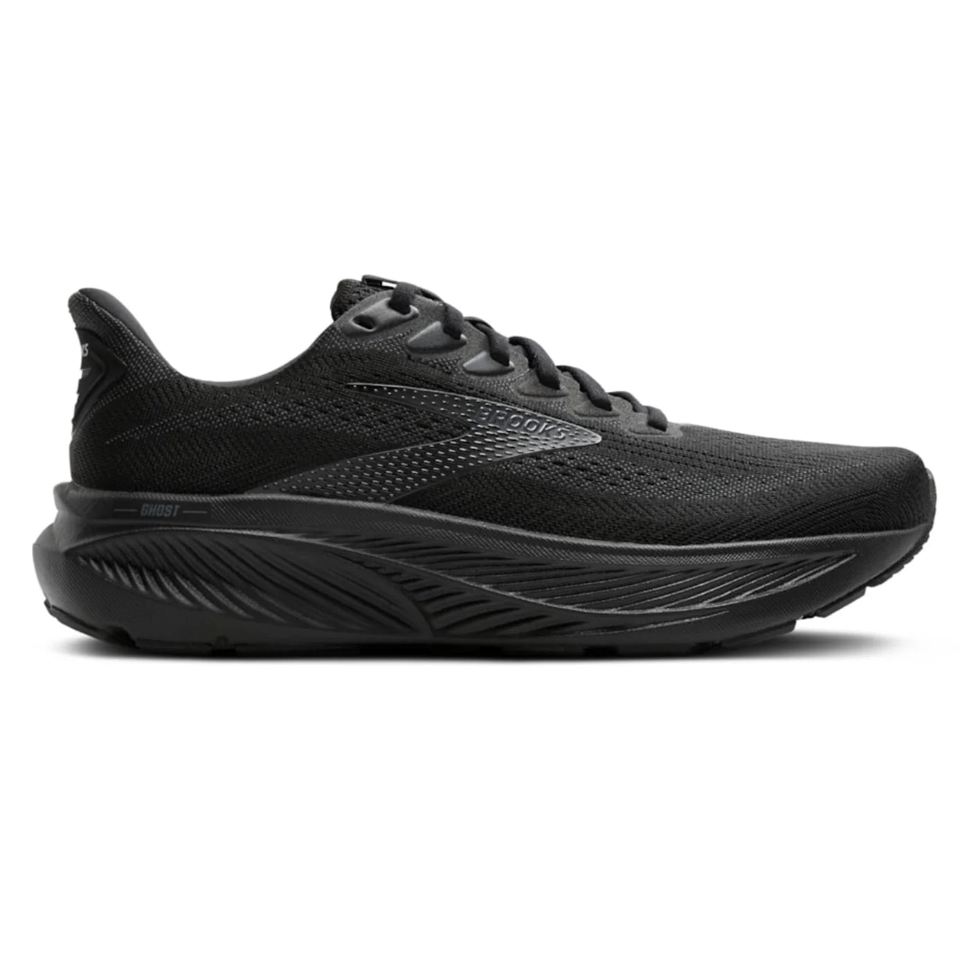 Men's Ghost 17 Black/Black/Ebony (Neutral/Cushion)