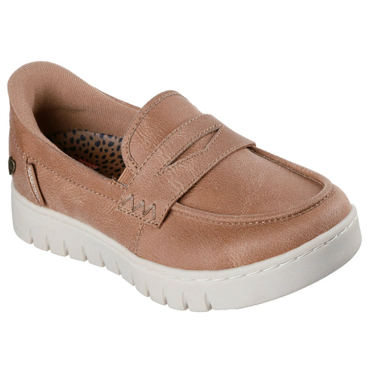 Women's Skechers Slip-Ins: BOBS Arch Comfort Sunfest Tan