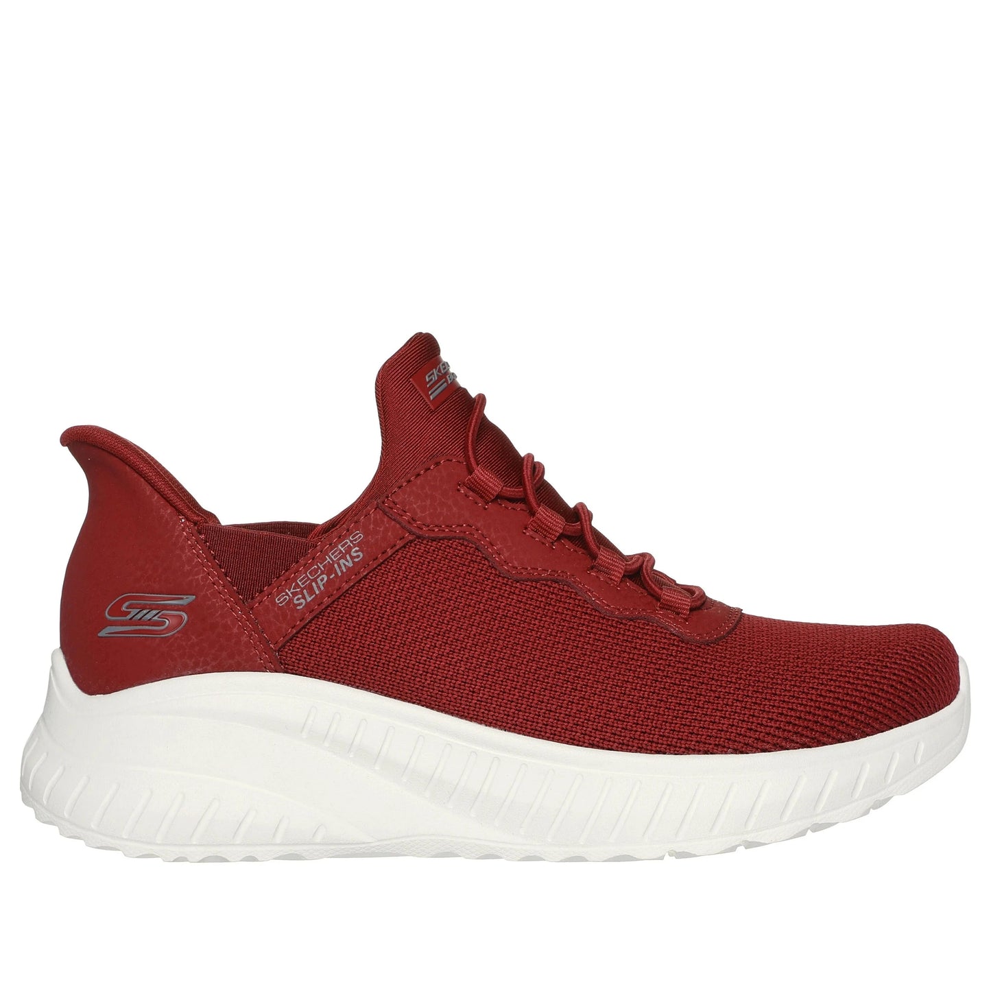 Women's Skechers Slip-Ins: BOBS Sport Squad Chaos Red