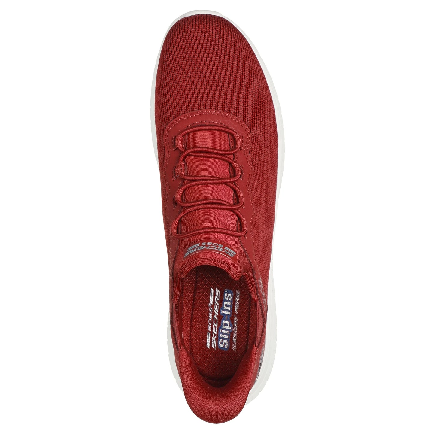 Women's Skechers Slip-Ins: BOBS Sport Squad Chaos Red