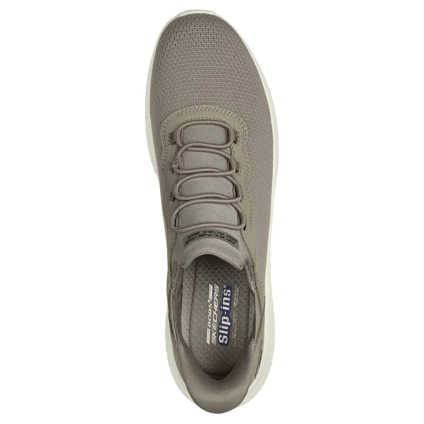Women's Skechers Slip-Ins: BOBS Sport Squad Chaos Taupe