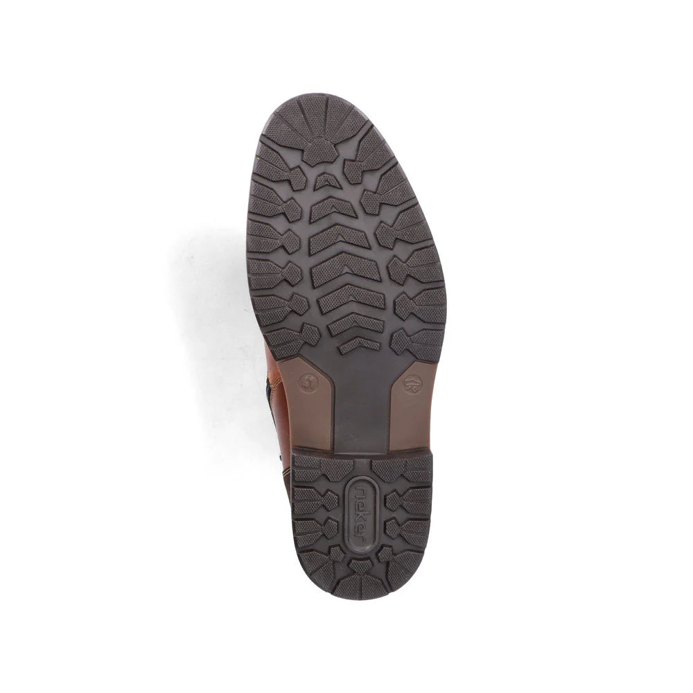 13740-24 Amaretto Ankle Lace/Side Zip RTex