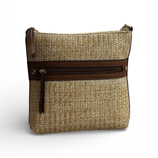 R15875STL NATURAL STRAW/COGNAC LA DIVA