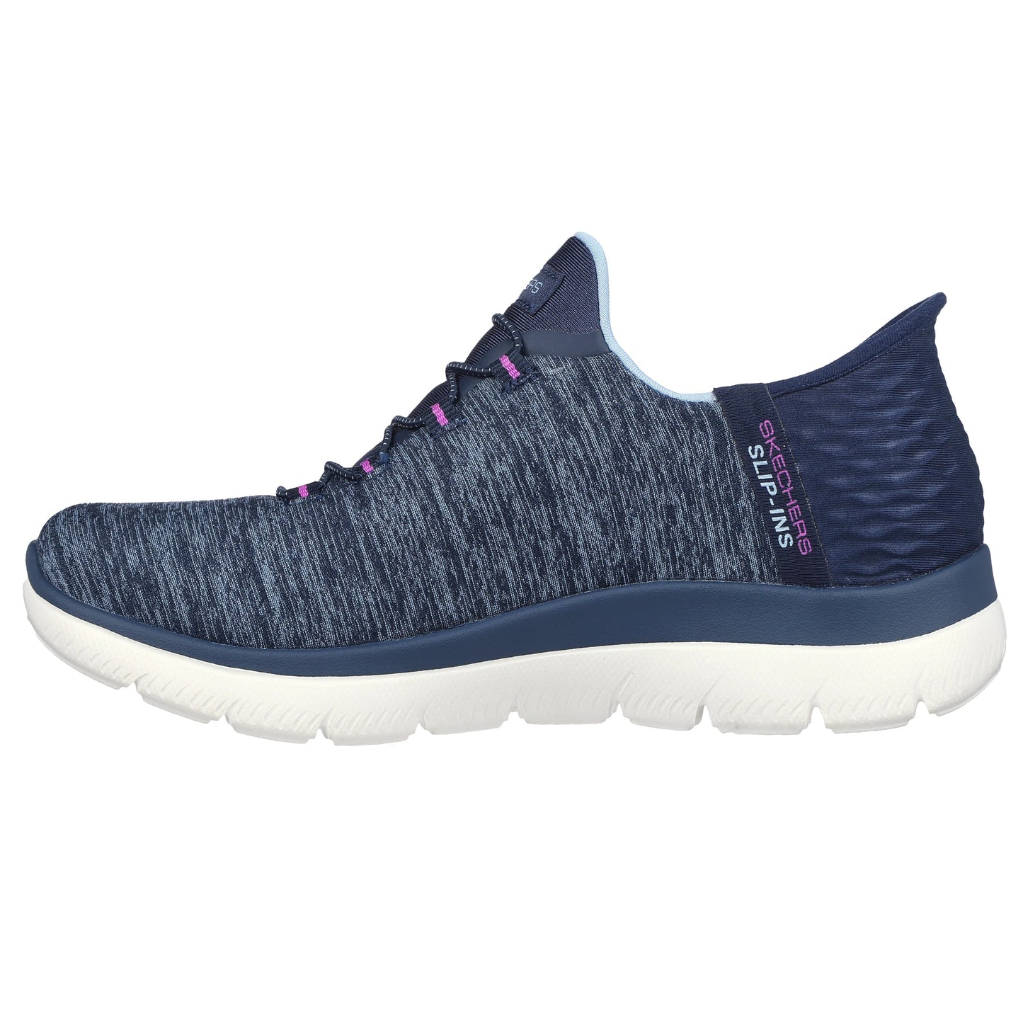 Women's Skechers Slip-Ins: Summits-Dazzling Haze Navy/Purple