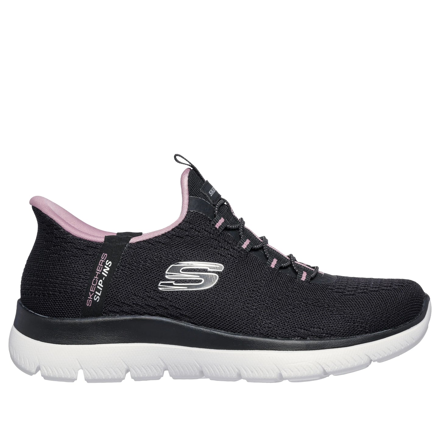 Women's Skechers Slip-Ins: Summits-Dream Chaser Black/Mauve