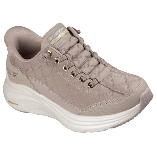 Women's Slip-ins: Contour Foam - Cozy Fit Golden Hour Taupe