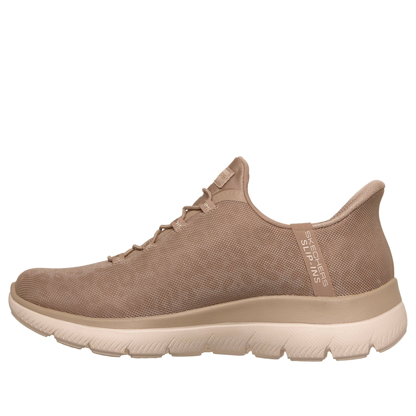 Women's Skechers Slip-Ins: Arch Fit Summits - Luxe Leopard Taupe/Gold