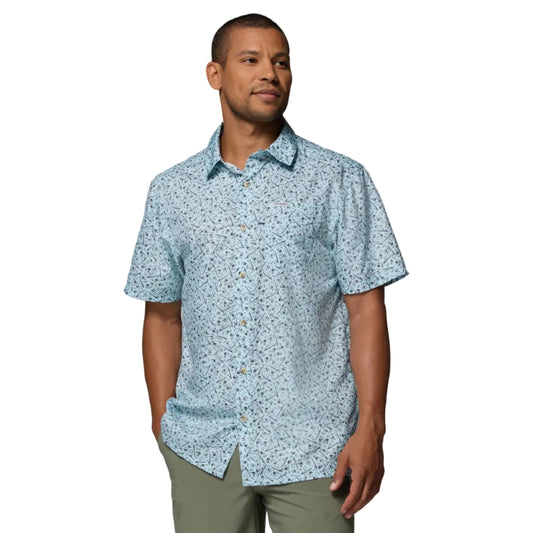 Men's Super Slack Tide Camp Shirt (Marine Light Gone Fishing)