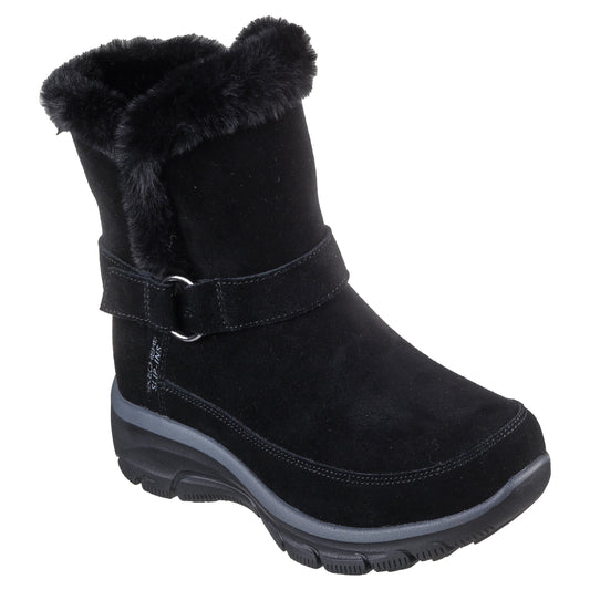 Women's Skechers Slip-ins Relaxed Fit: Easy Going - Dreamers Luxe Vibes Black