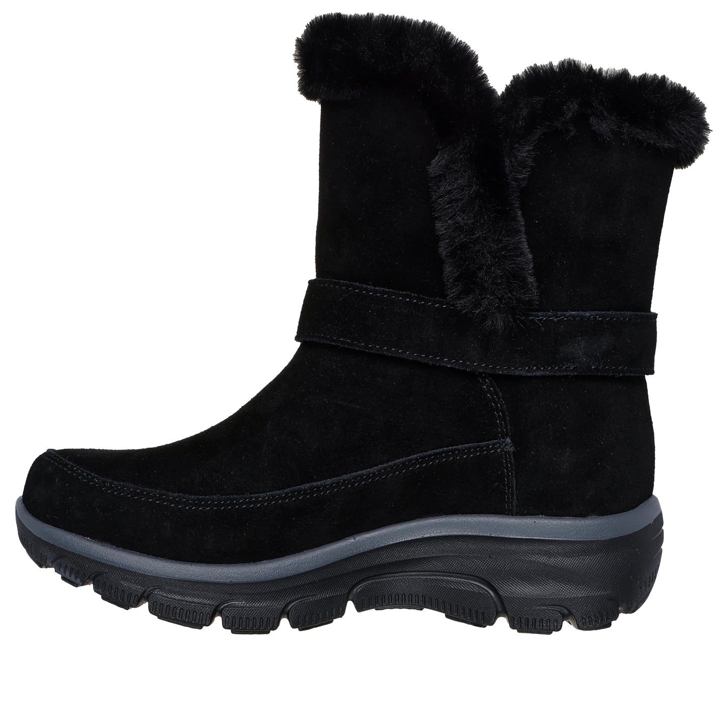 Women's Skechers Slip-ins Relaxed Fit: Easy Going - Dreamers Luxe Vibes Black