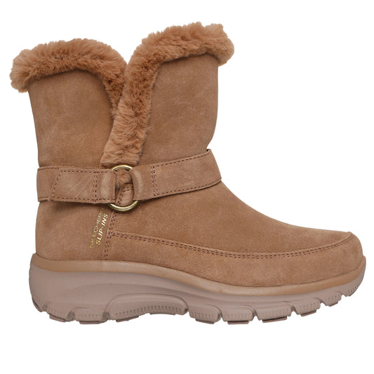Women's Skechers Slip-ins Relaxed Fit: Easy Going - Dreamers Luxe Vibes Chestnut