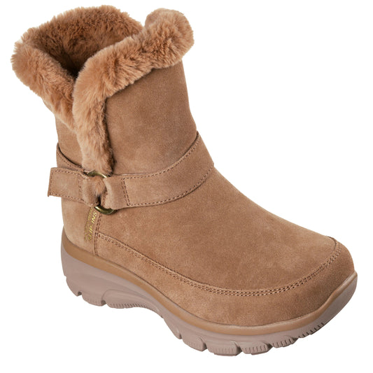 Women's Skechers Slip-ins Relaxed Fit: Easy Going - Dreamers Luxe Vibes Chestnut