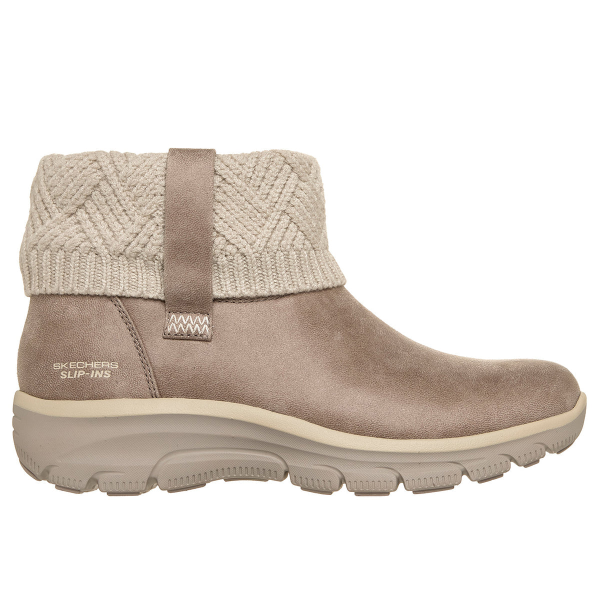 Women's Skechers Slip-ins Easy Going - Cozy Weather 4 Taupe