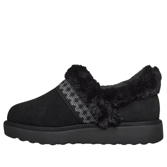 Women's Skechers Slip-ins Relaxed Fit: Cozy Chateau - Soft Lounge Black