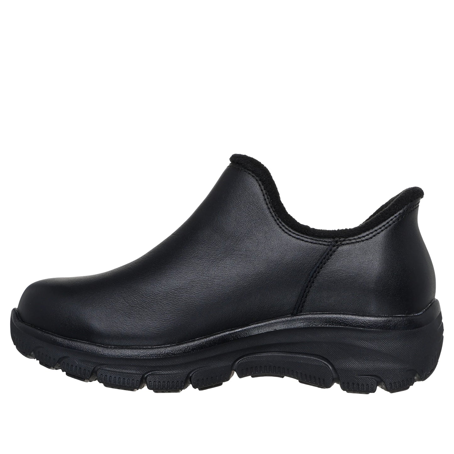 Women's Skechers Slip-ins Waterproof: Easy Going - Winter Wind Black