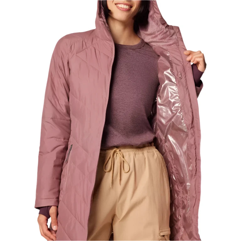 Women's Heavenly Long Hooded Jacket Fig