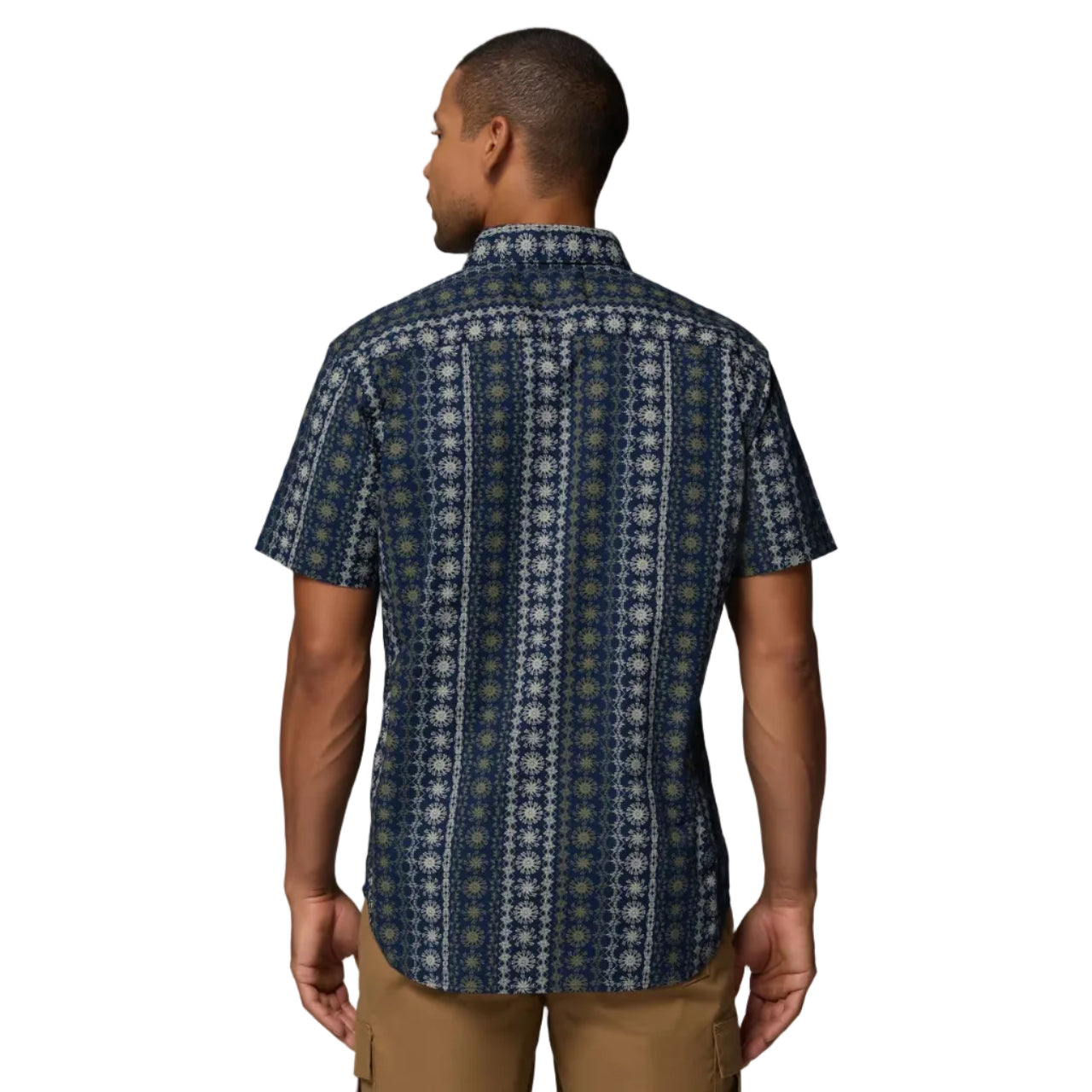 Men's Rapid Rivers Printed SS (Collegiate Navy)