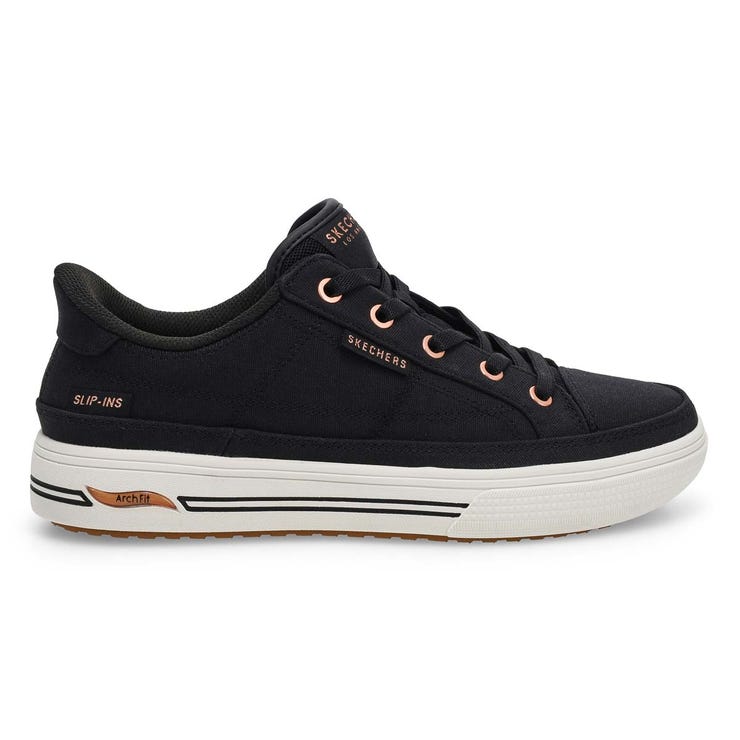 Women's Slip-ins: Arch Fit Arcade - See Ya There Black