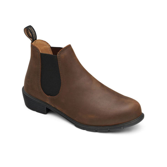 1970 Women's Low Heel Antique Brown
