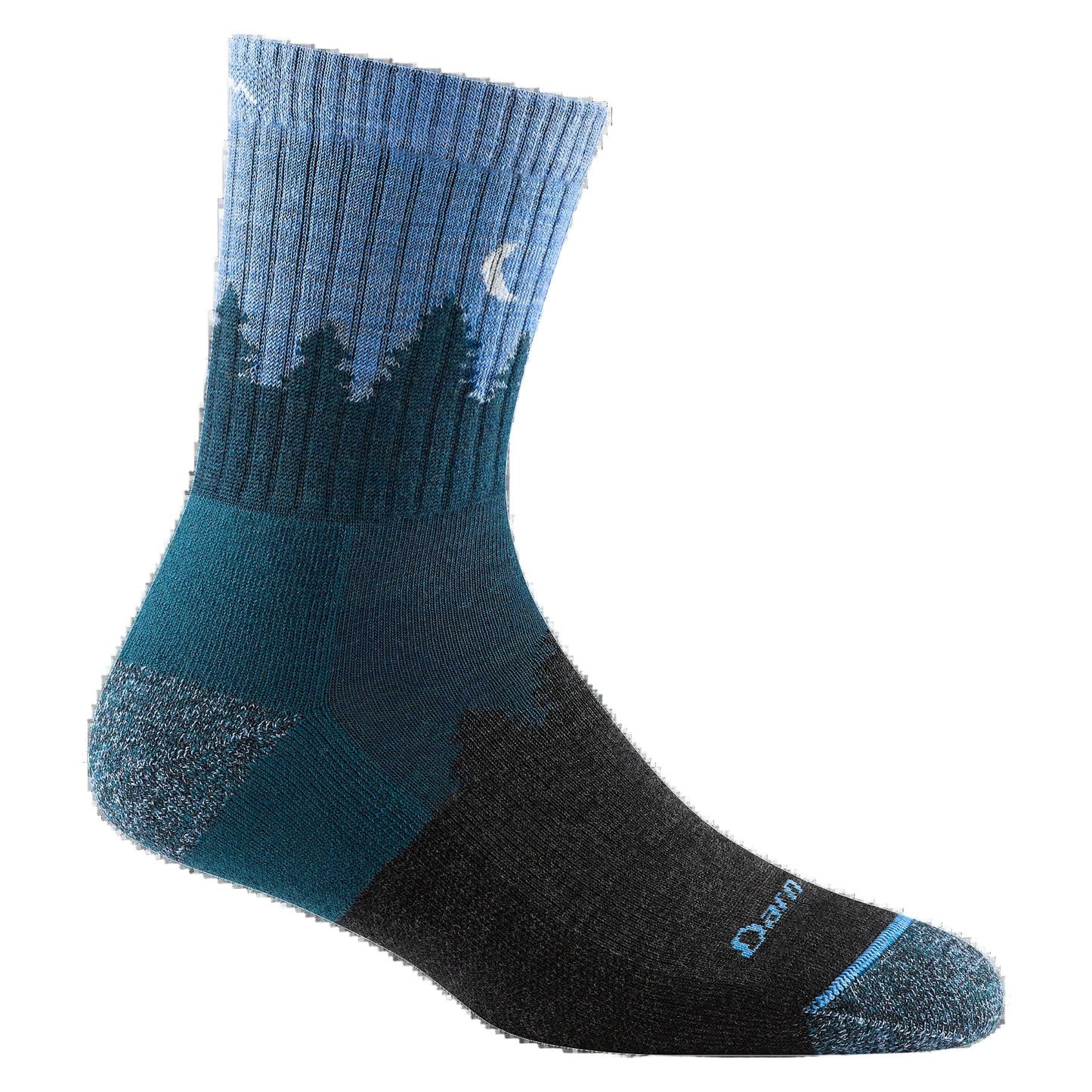 Women's Treeline Micro Crew Midweight w/Cushion Blue