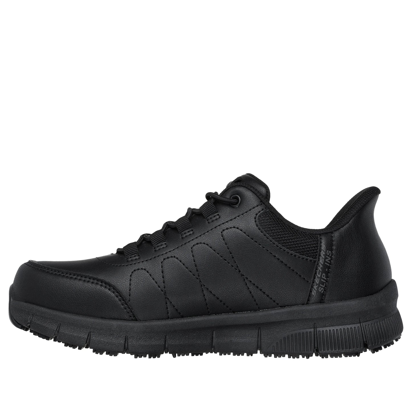 Men's Slip-Ins Work Slip-Resistant: Nampa-Knotly BLK