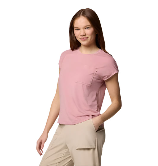 Women's Boundless Trek SS Tee Eraser Pink