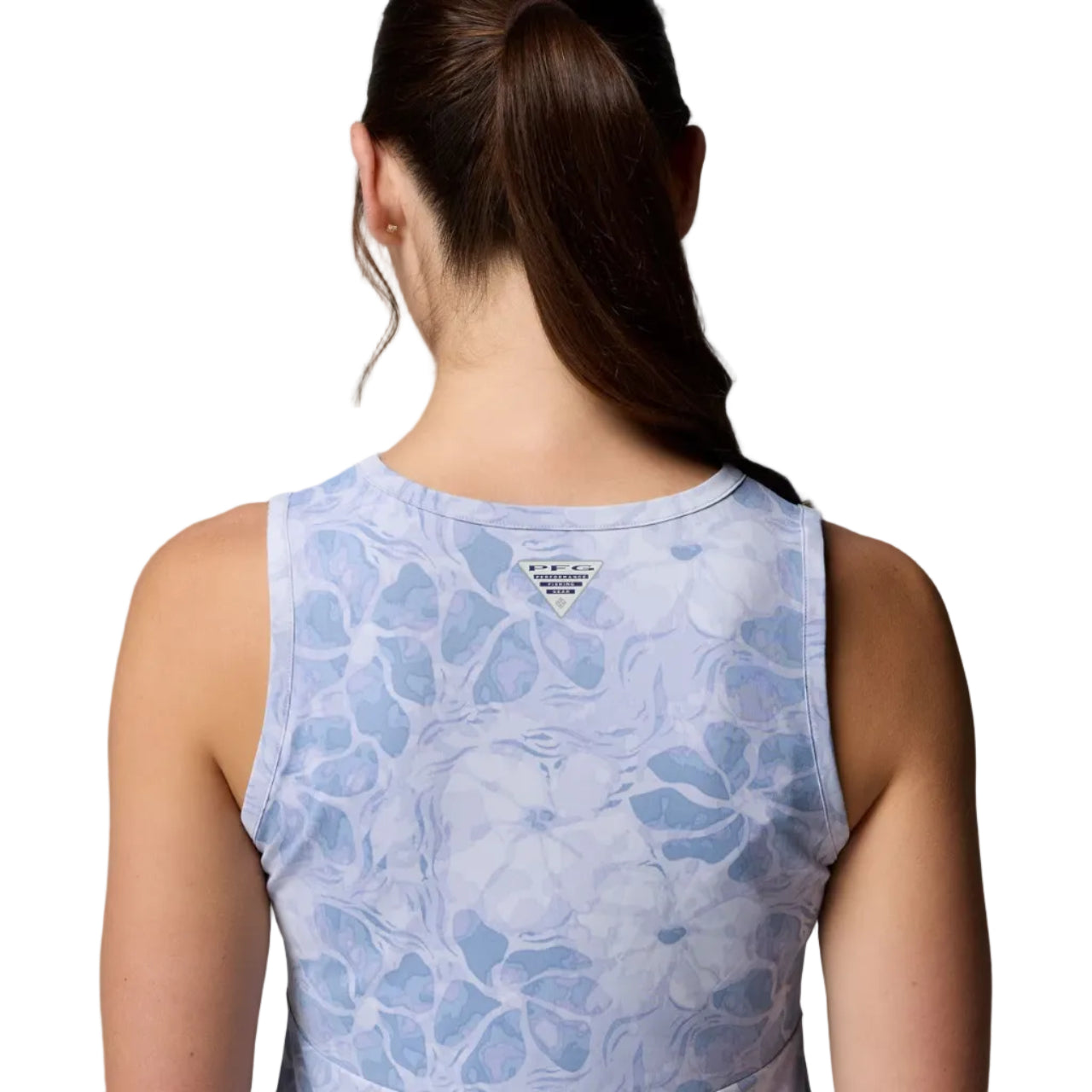 Women's Freezer Tank Dress (Twilight Hazyblooms)