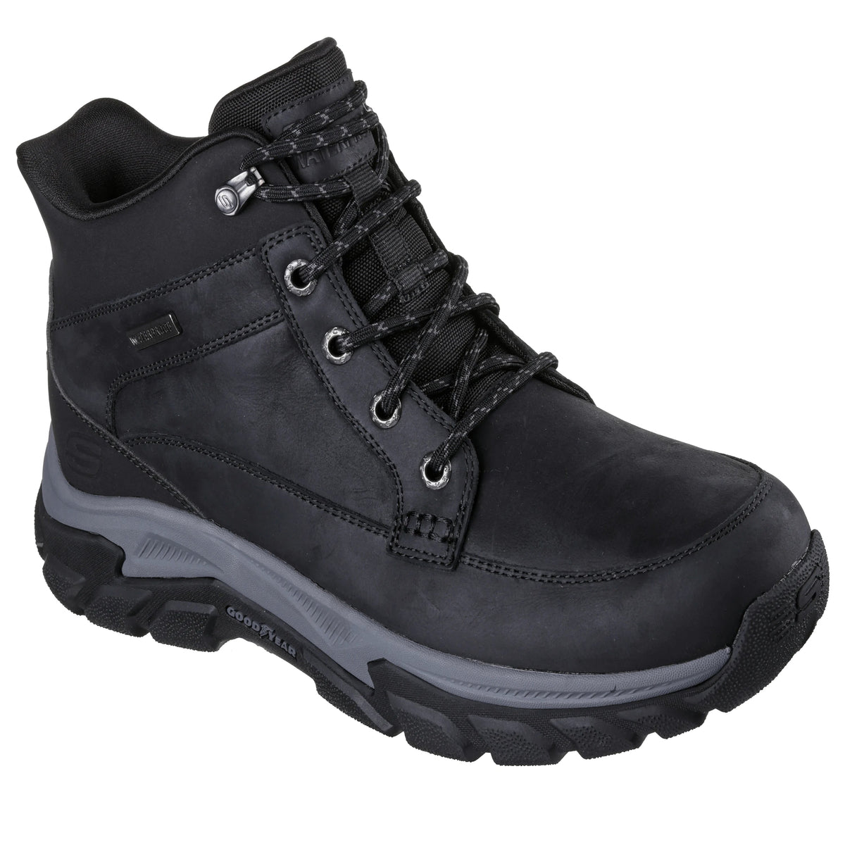 Men's Slip-Ins Waterproof Relaxed Fit: Respected 2.0 - Orson Black