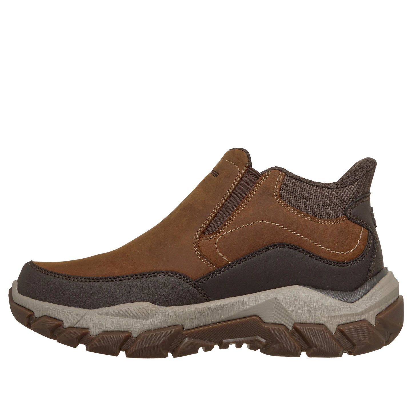 Men's Slip-Ins Waterproof Relaxed Fit: Santoro-Rayder Brown