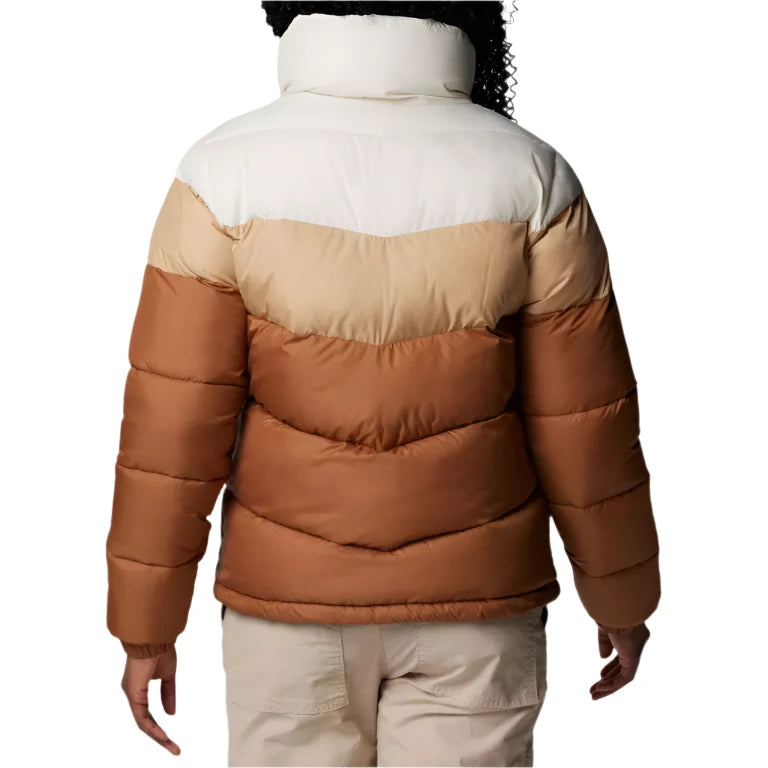 Women's Puffect™ II Colourblock Puffer Jacket Camel Brown/Canoe/Chalk