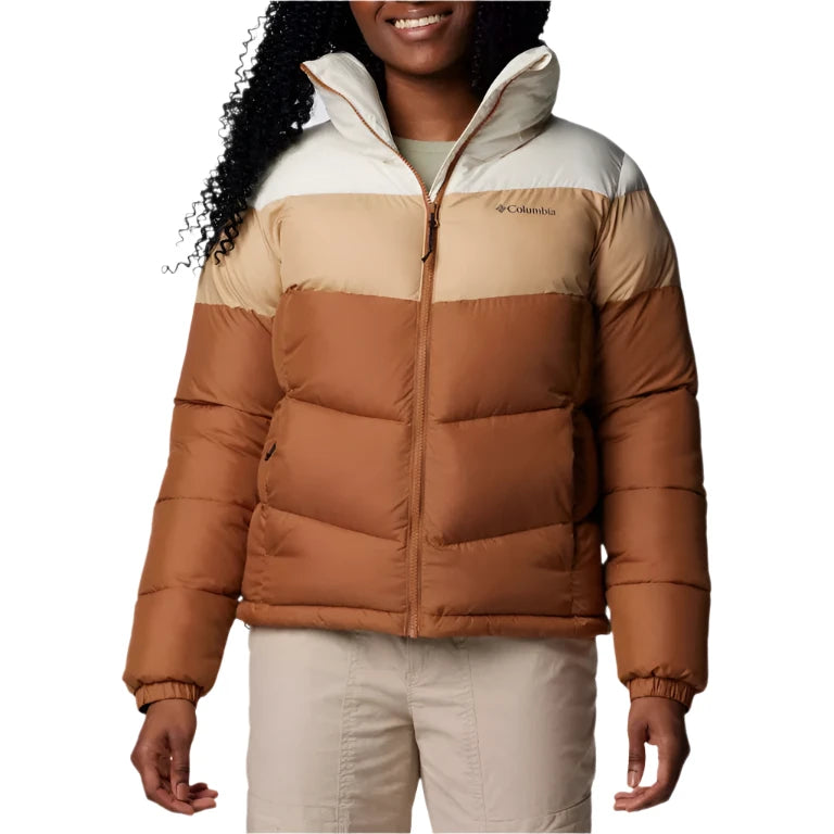 Women's Puffect™ II Colourblock Puffer Jacket Camel Brown/Canoe/Chalk