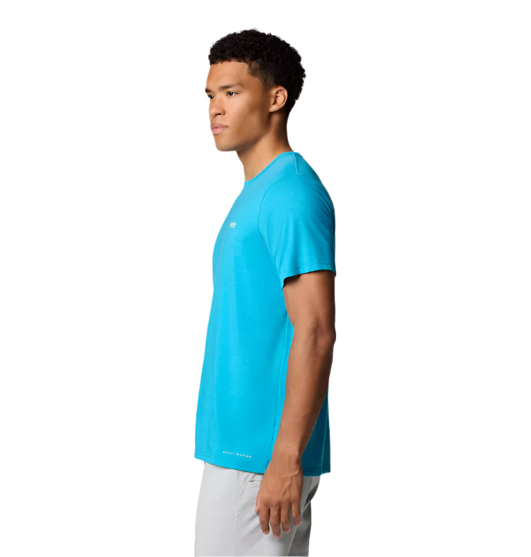 Men's PFG Unchartered Graphic Tee Blue Echo Heather