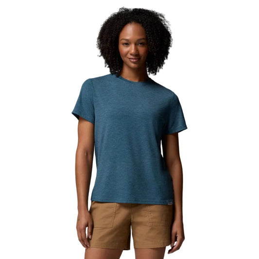 Women's CSC Soft Stretch SS Tee (Everblue Heather)