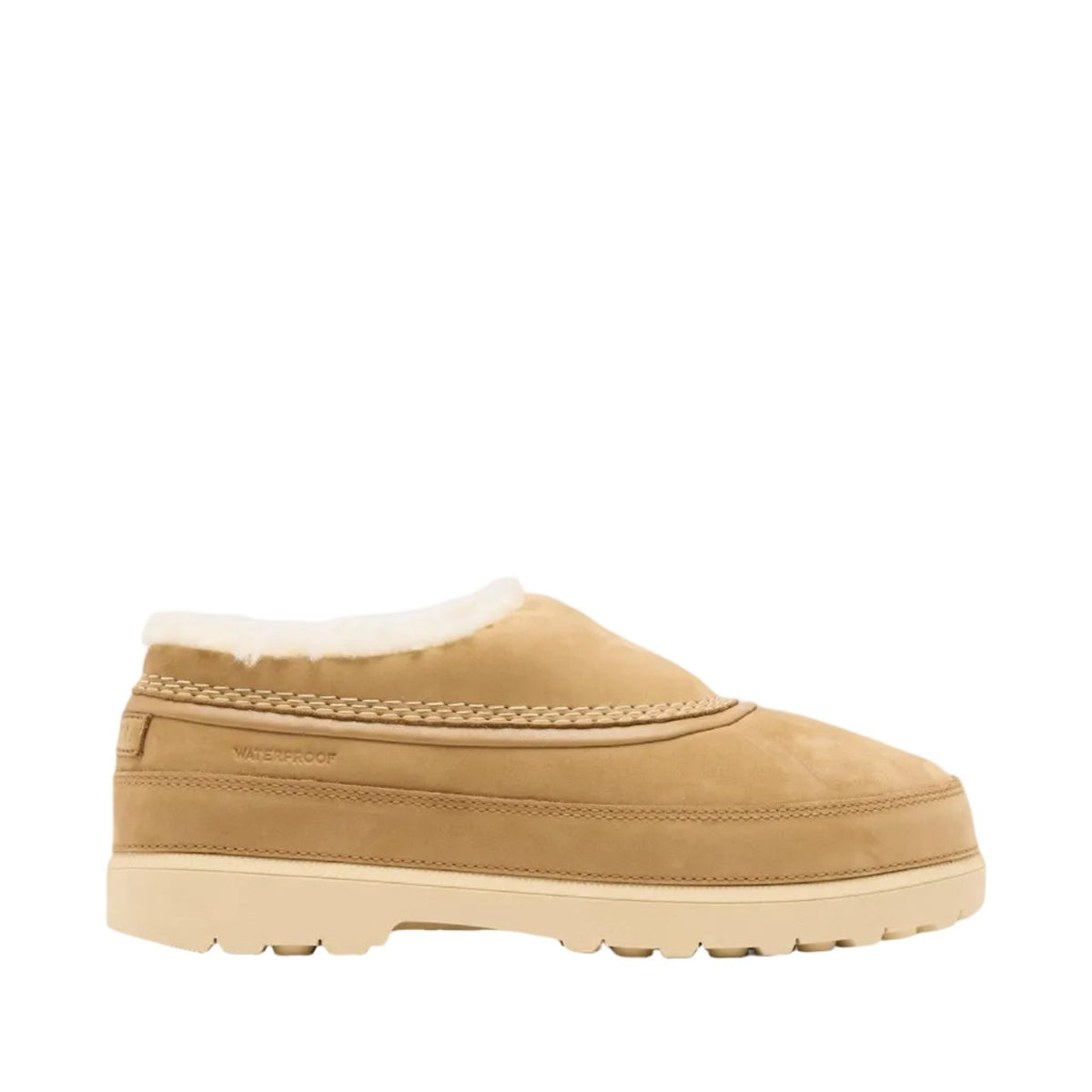Women's Ambler Fireside Waterproof Clog Caribou Buff/Caribou Beige