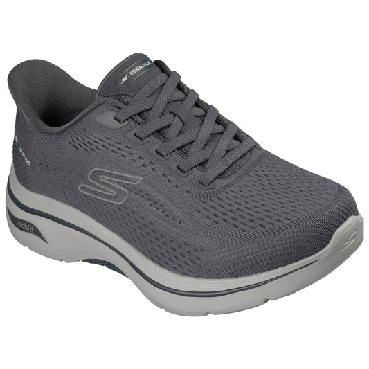 Men's Slip-Ins: Go Walk Arch Fit 2.0 - Percy Charcoal