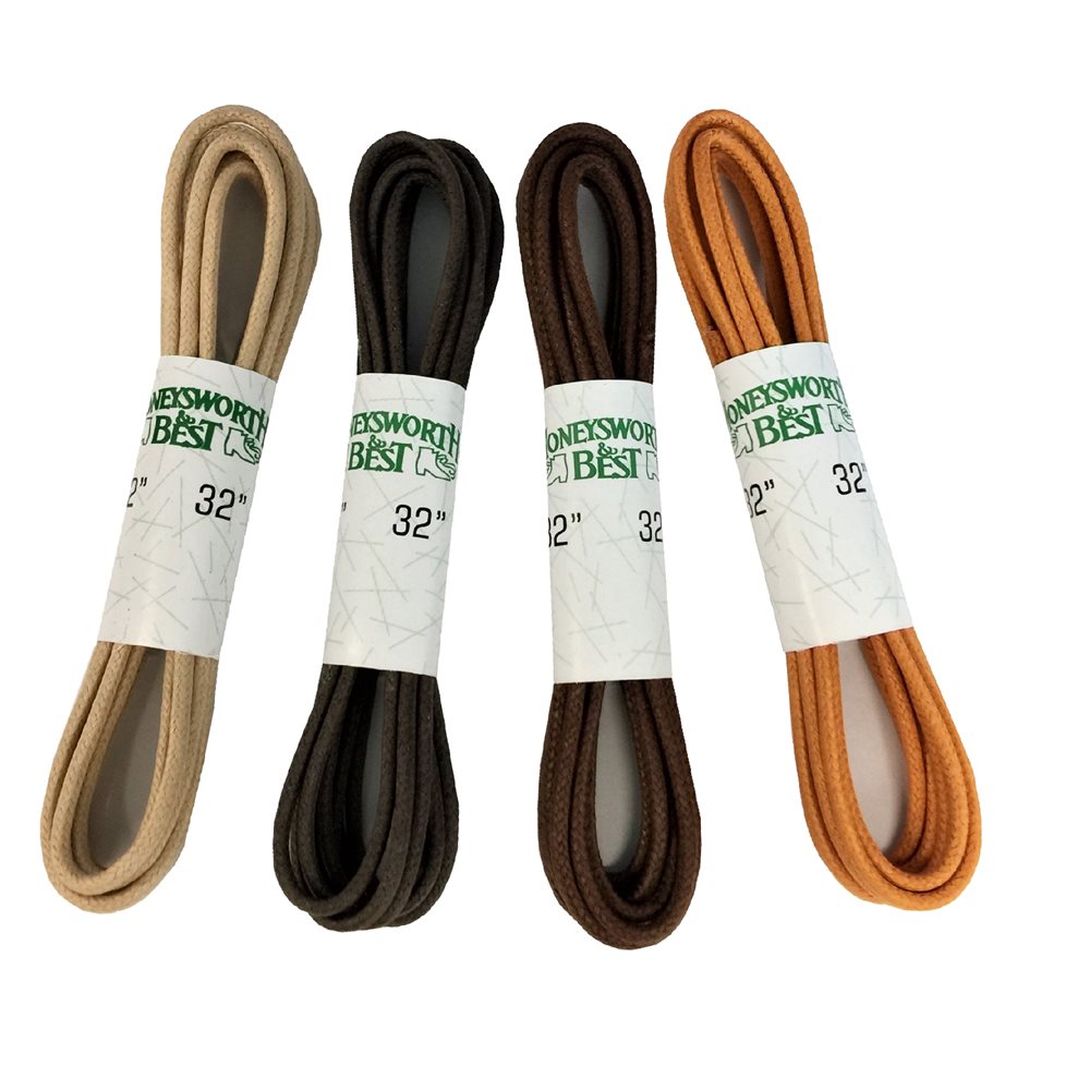 Dress Waxed Laces 4 Pack - Warm