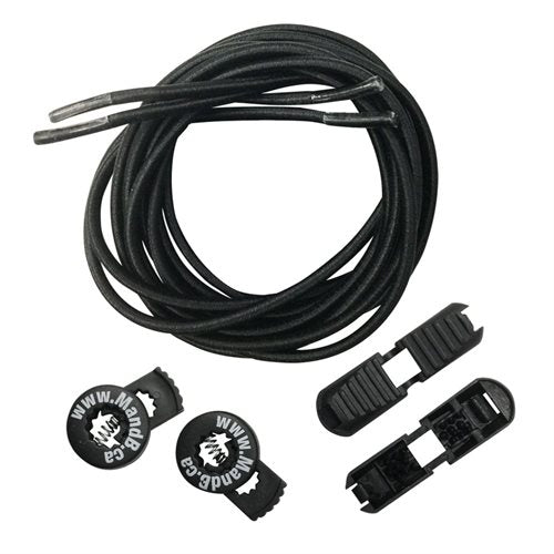 M & B Stretch Lace/Elastic Lock 48" - Assorted Colours