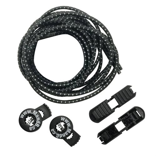 M & B Stretch Lace/Elastic Lock 48" - Assorted Colours